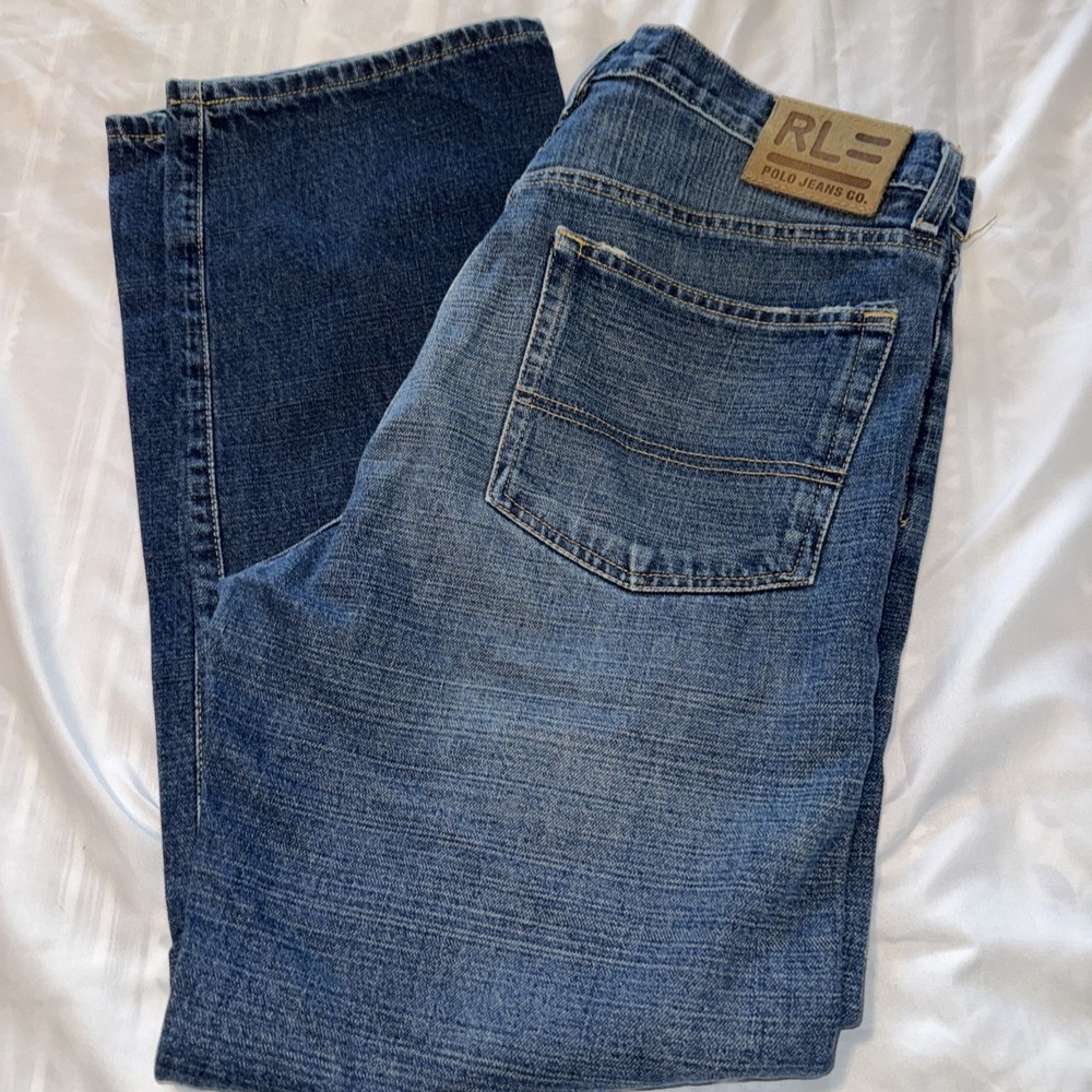 Ralph Lauren RL Polo Jean Co. Hayden Blue Jeans Men's Size 34x30